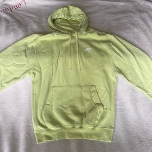 Small Nike lime green hoodie